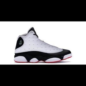 He got game Jordan 13s